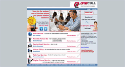 Desktop Screenshot of makejustonecall.com